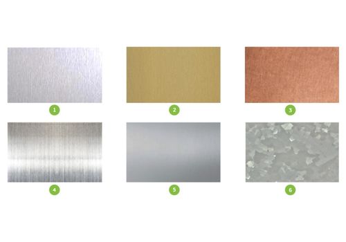 Different surface finish options