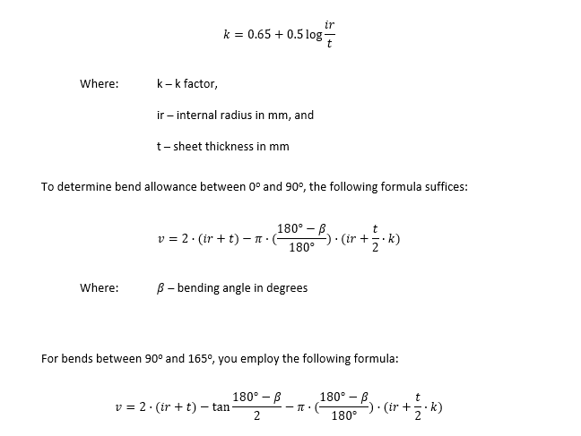 K factor formula